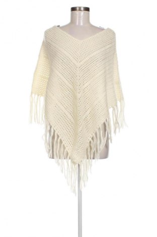 Poncho Arizona, Größe M, Farbe Ecru, Preis 9,49 €