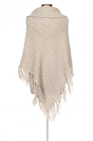 Poncho Janina, Größe M, Farbe Beige, Preis 5,99 €