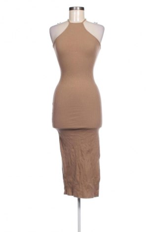 Kleid Bershka, Größe XS, Farbe Beige, Preis 12,49 €