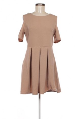 Kleid Boohoo, Größe XL, Farbe Beige, Preis 8,49 €