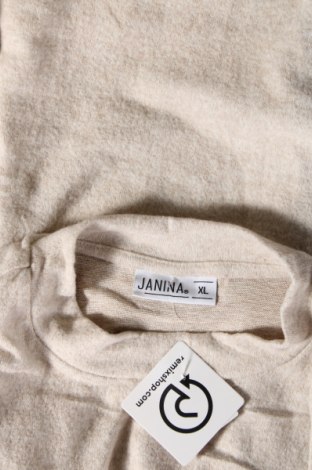 Φόρεμα Janina, Μέγεθος XL, Χρώμα  Μπέζ, Τιμή 11,99 €