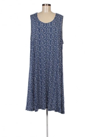 Kleid Ulla Popken, Größe 4XL, Farbe Blau, Preis 23,99 €