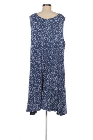 Kleid Ulla Popken, Größe 4XL, Farbe Blau, Preis 23,99 €