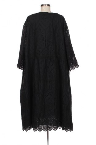 Kleid Ulla Popken, Größe 5XL, Farbe Schwarz, Preis 52,99 €