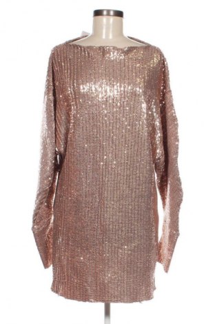 Kleid Zara Trafaluc, Größe M, Farbe Golden, Preis € 19,51