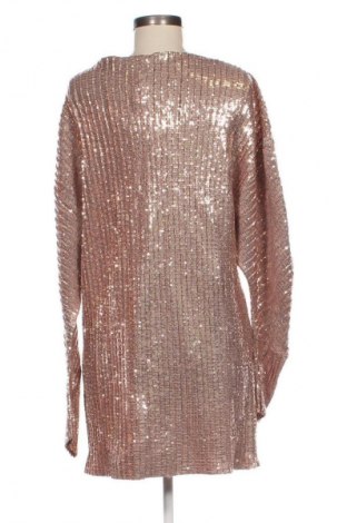 Kleid Zara Trafaluc, Größe M, Farbe Golden, Preis 19,51 €