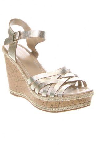 Sandalen 5th Avenue, Größe 39, Farbe Beige, Preis 21,49 €