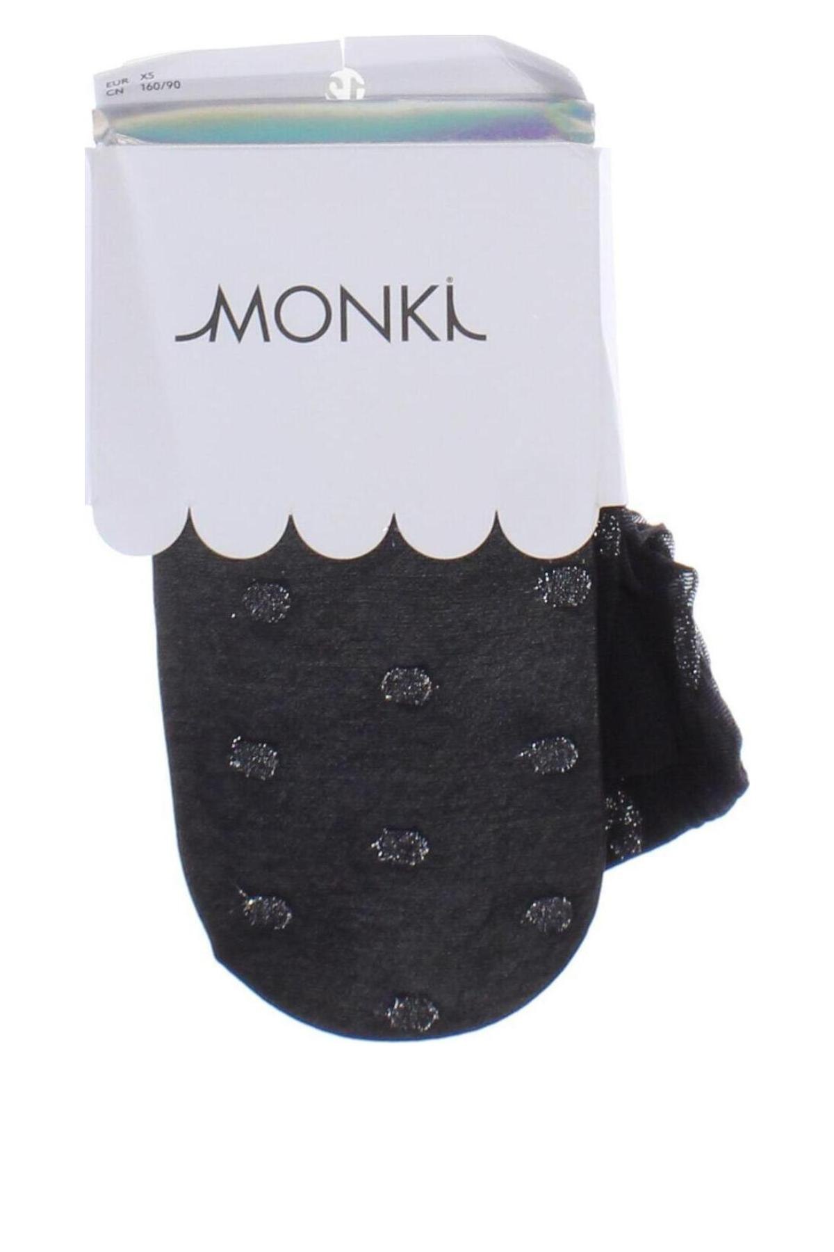 Strumpfhose Monki, Größe XS, Farbe Schwarz, Preis € 10,99