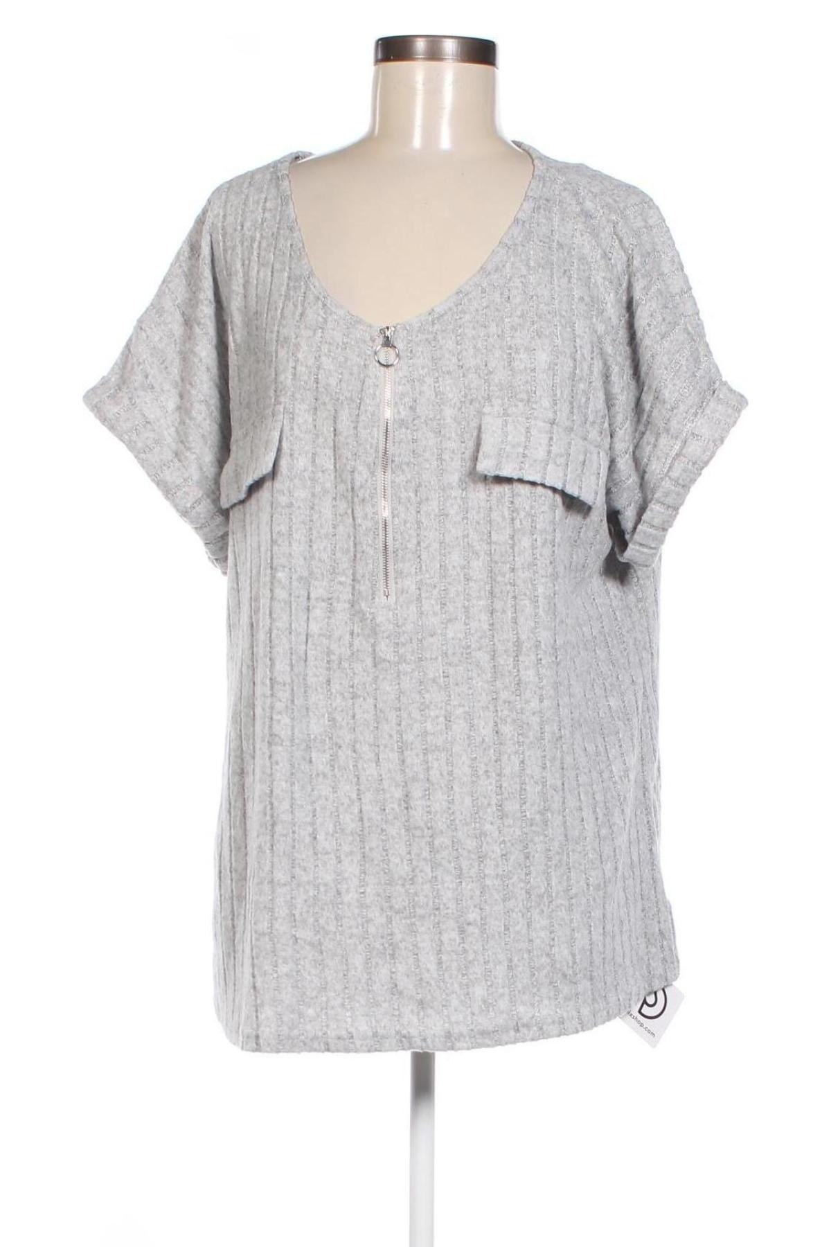 Damen Shirt, Größe XXL, Farbe Grau, Preis 7,99 €