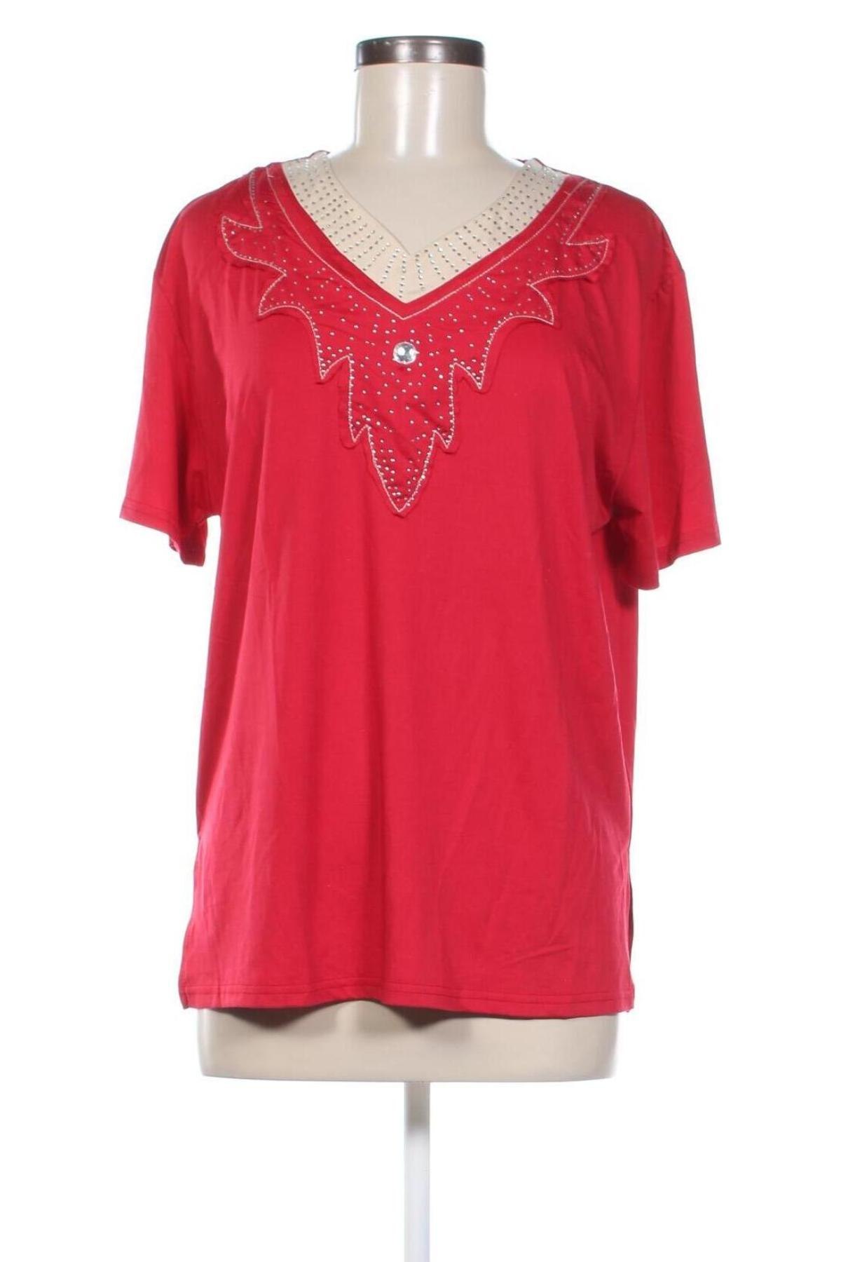 Damen Shirt, Größe M, Farbe Rot, Preis € 12,49