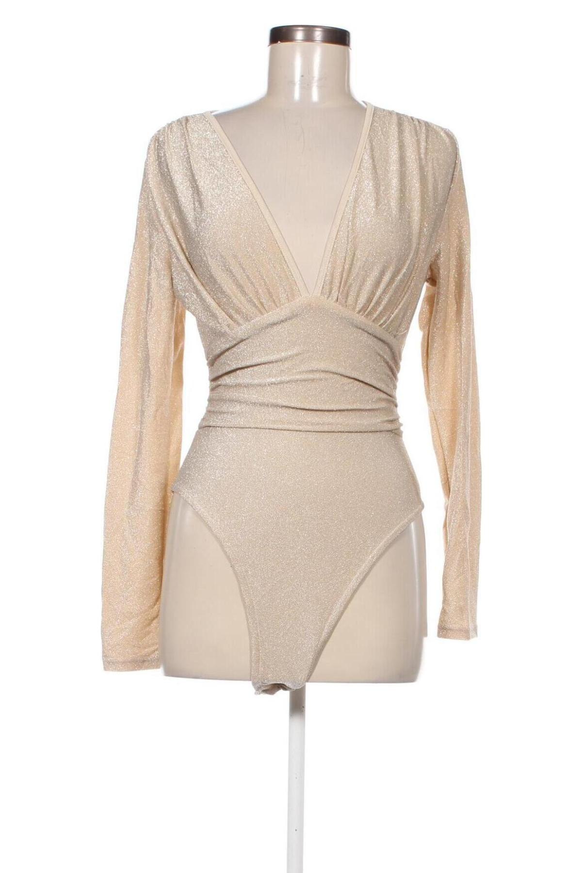 Damenbluse-Body SHEIN, Größe M, Farbe Beige, Preis € 7,99