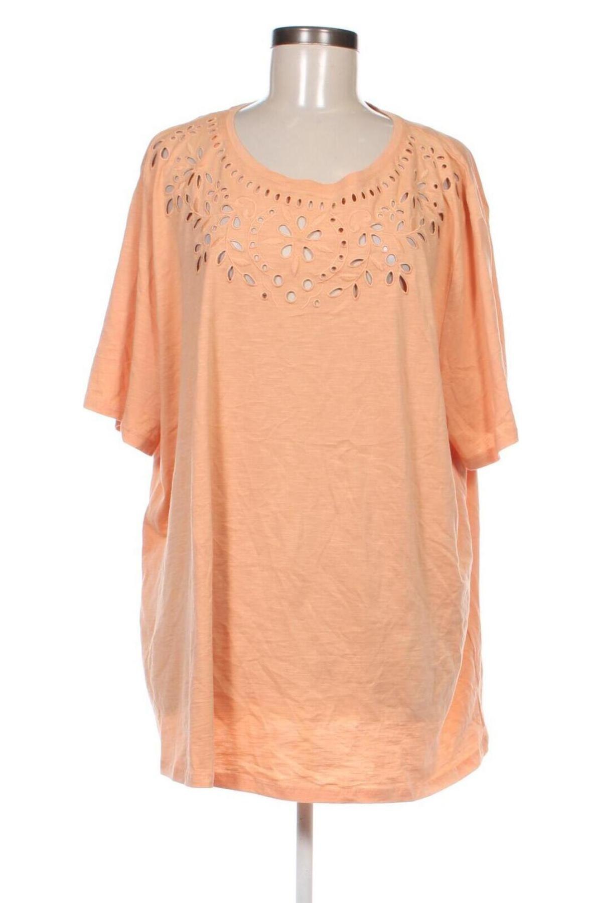 Damen Shirt C&A, Größe 4XL, Farbe Orange, Preis € 8,99