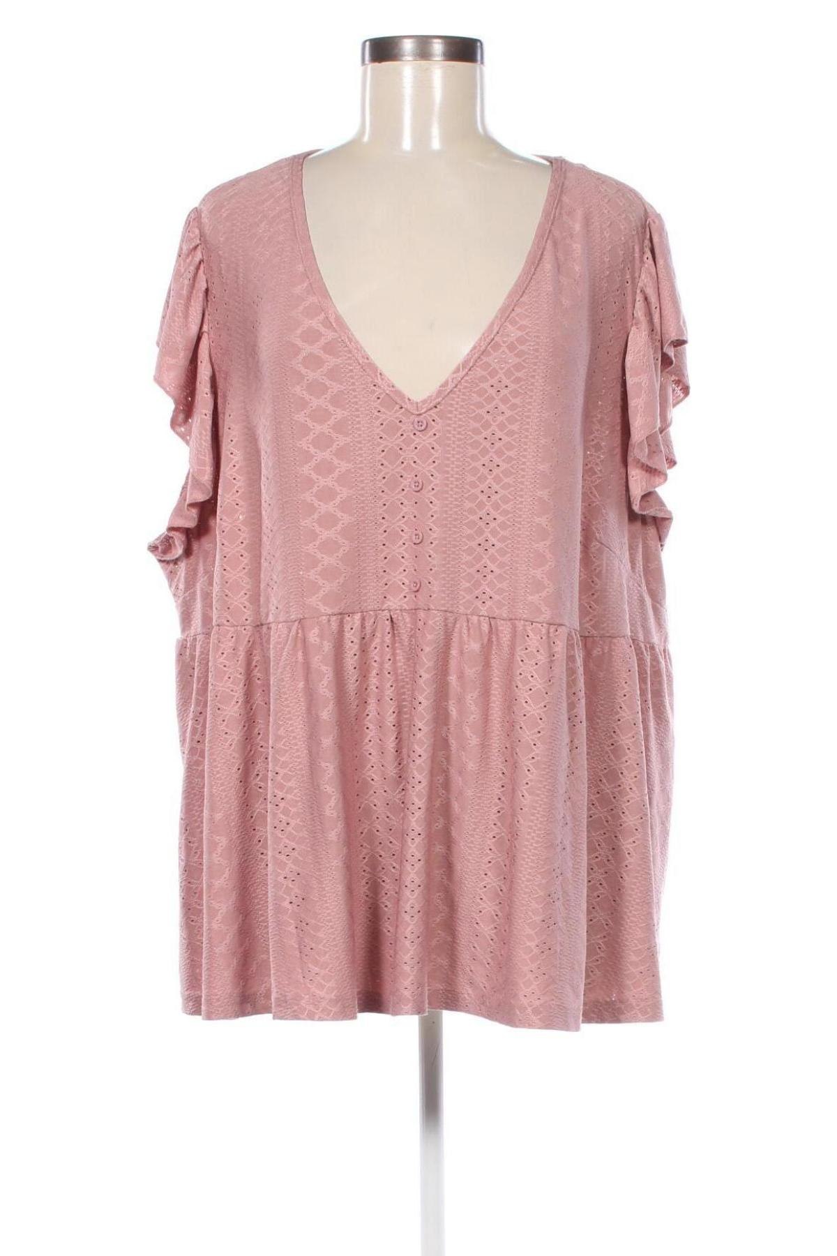 Dámská halenka Emery rose, Velikost 4XL, Barva Růžová, Cena  179,00 Kč