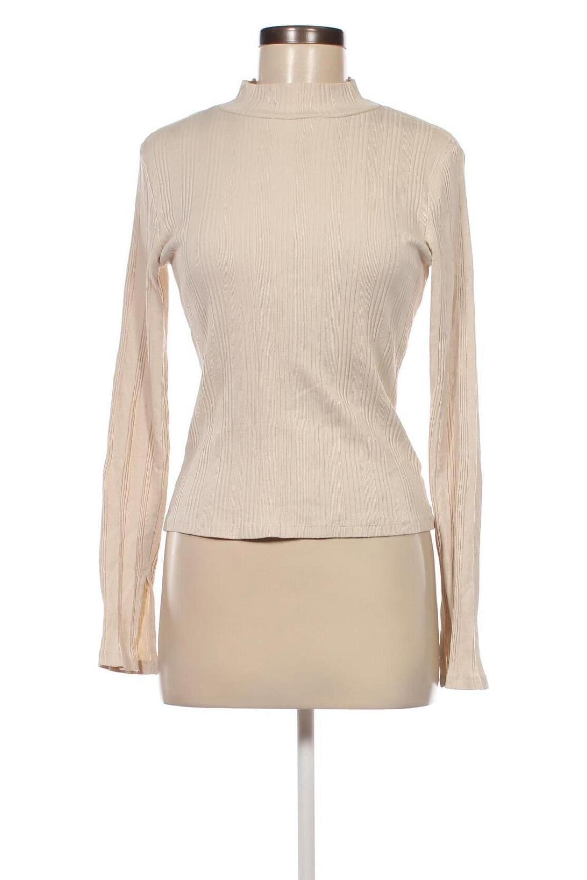 Damen Shirt Gina Tricot, Größe M, Farbe Beige, Preis € 5,99