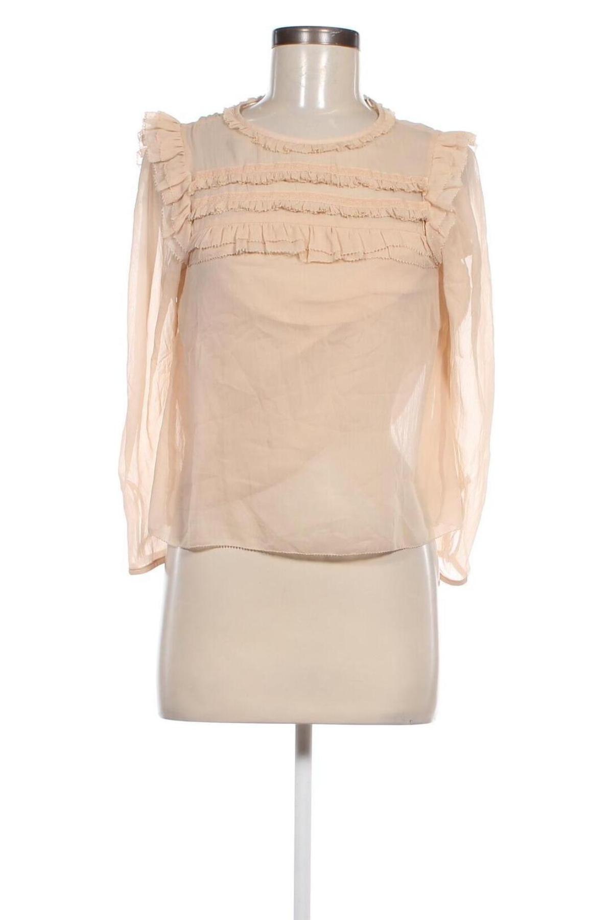 Damen Shirt H&M, Größe S, Farbe Beige, Preis € 3,49