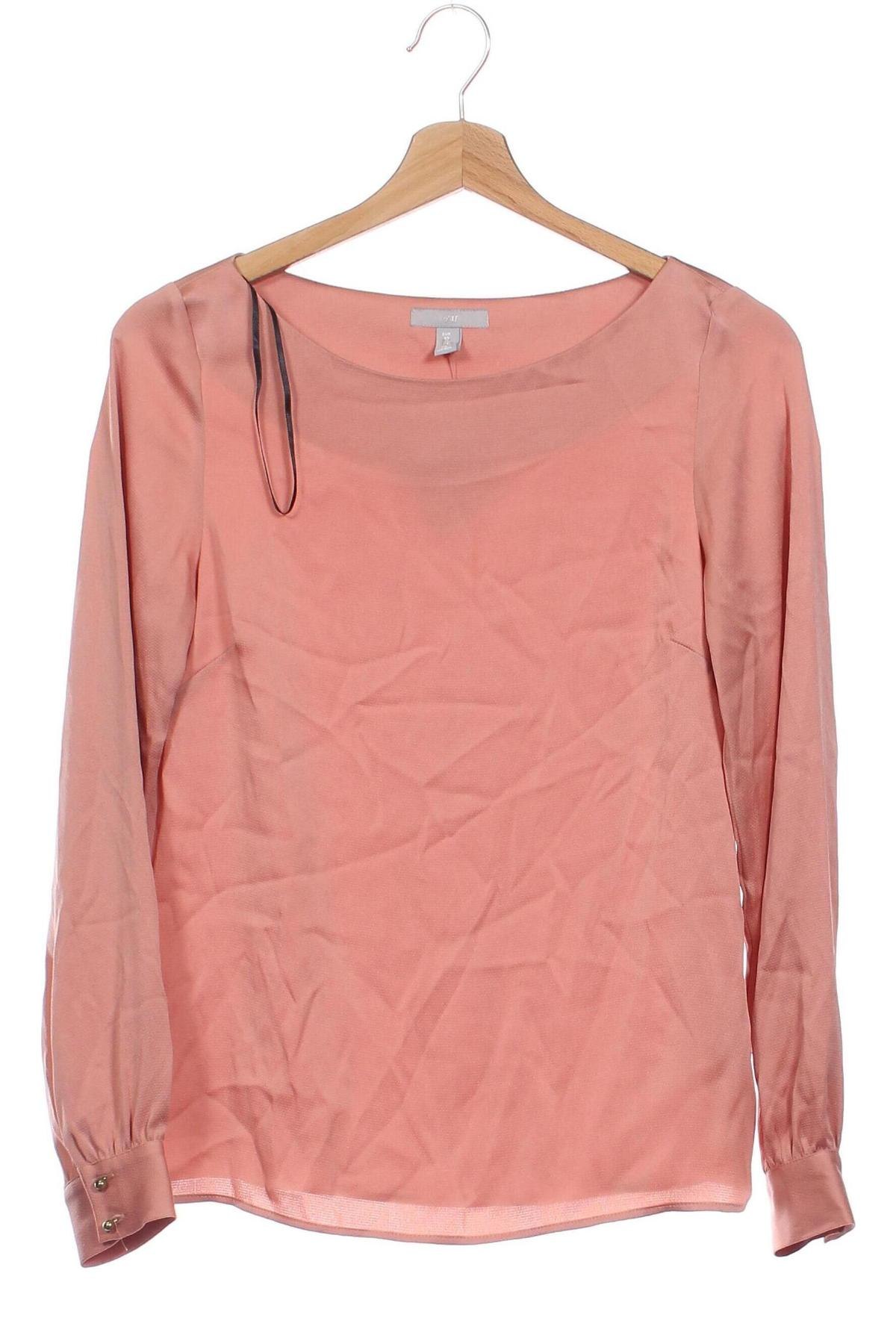 Damen Shirt H&M, Größe XS, Farbe Aschrosa, Preis 5,99 €