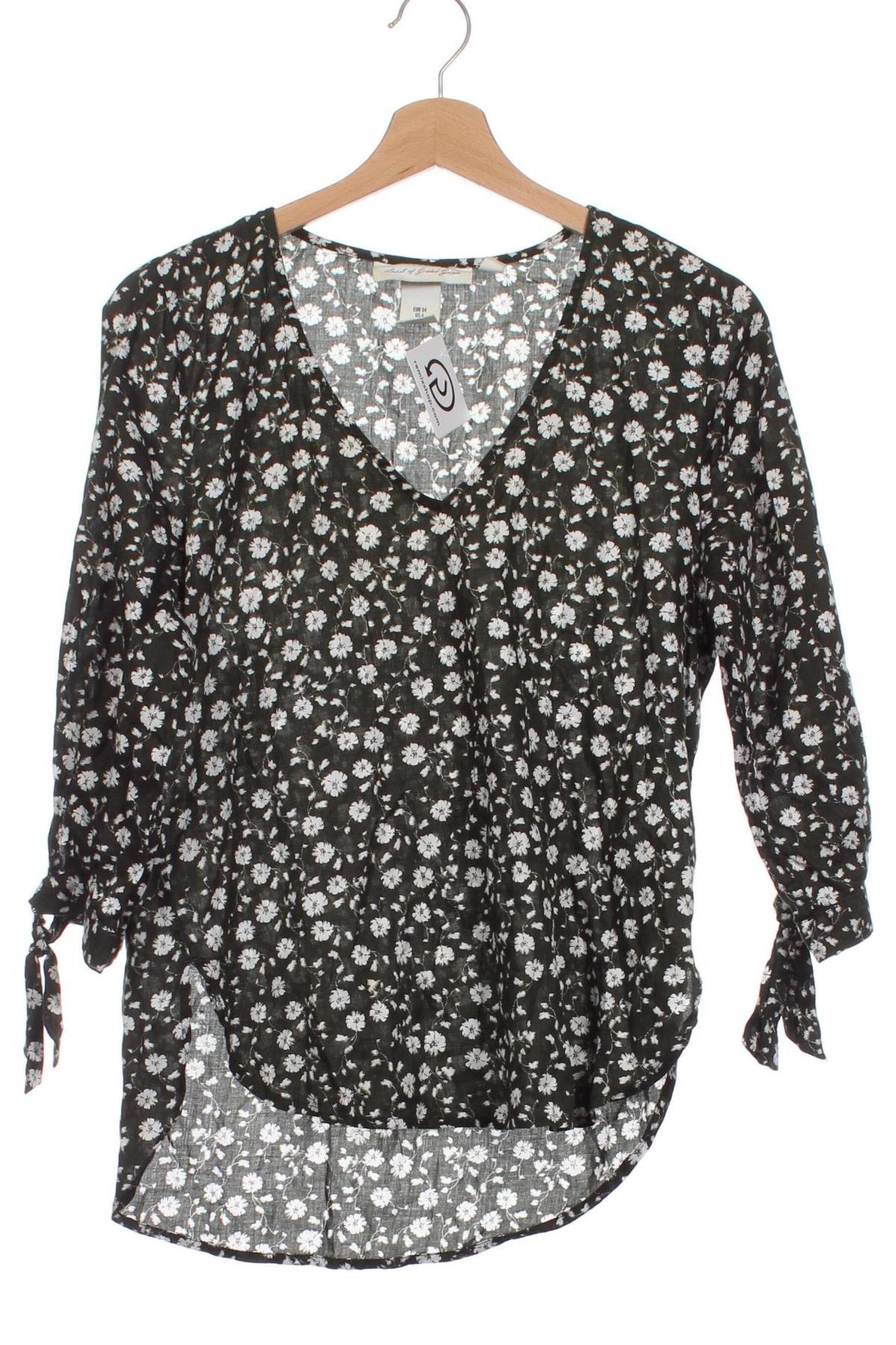 Damen Shirt H&M L.O.G.G., Größe XS, Farbe Mehrfarbig, Preis € 9,72