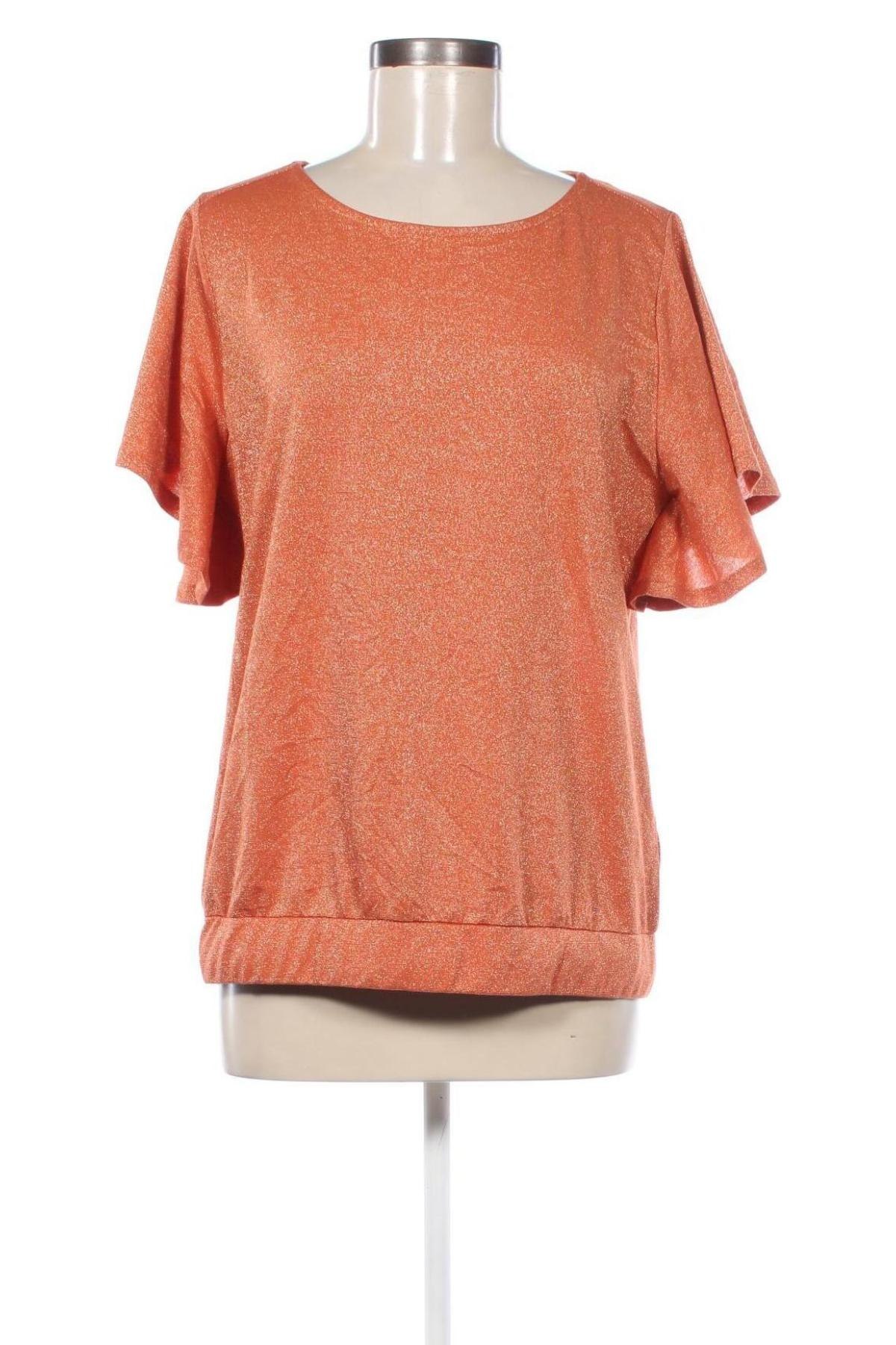 Damen Shirt Juffrouw Jansen, Größe L, Farbe Orange, Preis 6,49 €