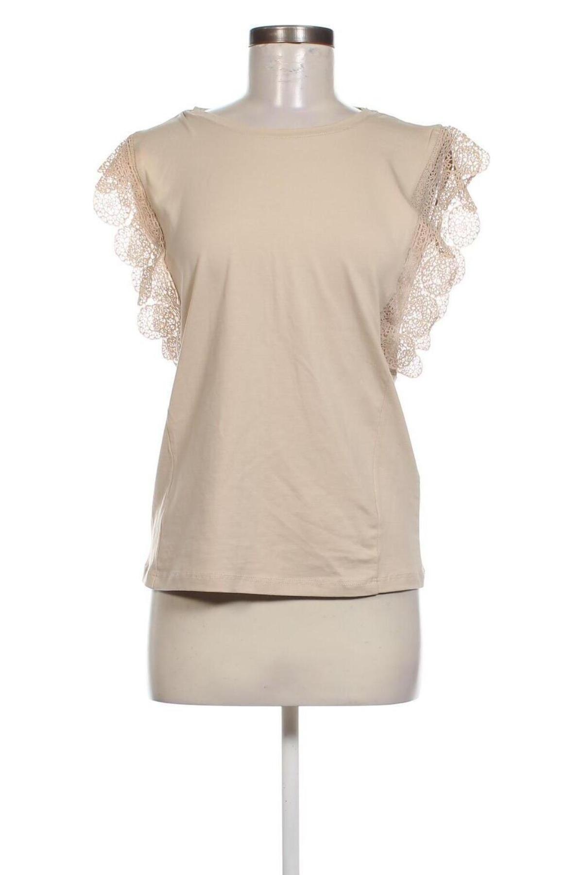 Damen Shirt Megi, Größe S, Farbe Beige, Preis 8,29 €