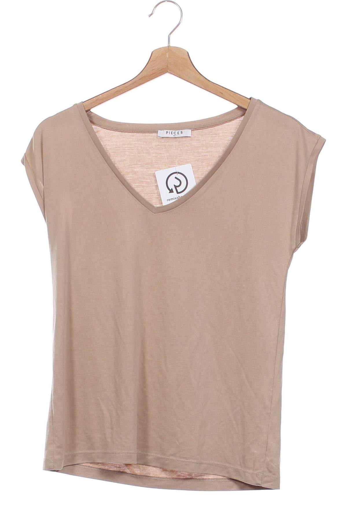 Damen Shirt Pieces, Größe XS, Farbe Beige, Preis € 8,49