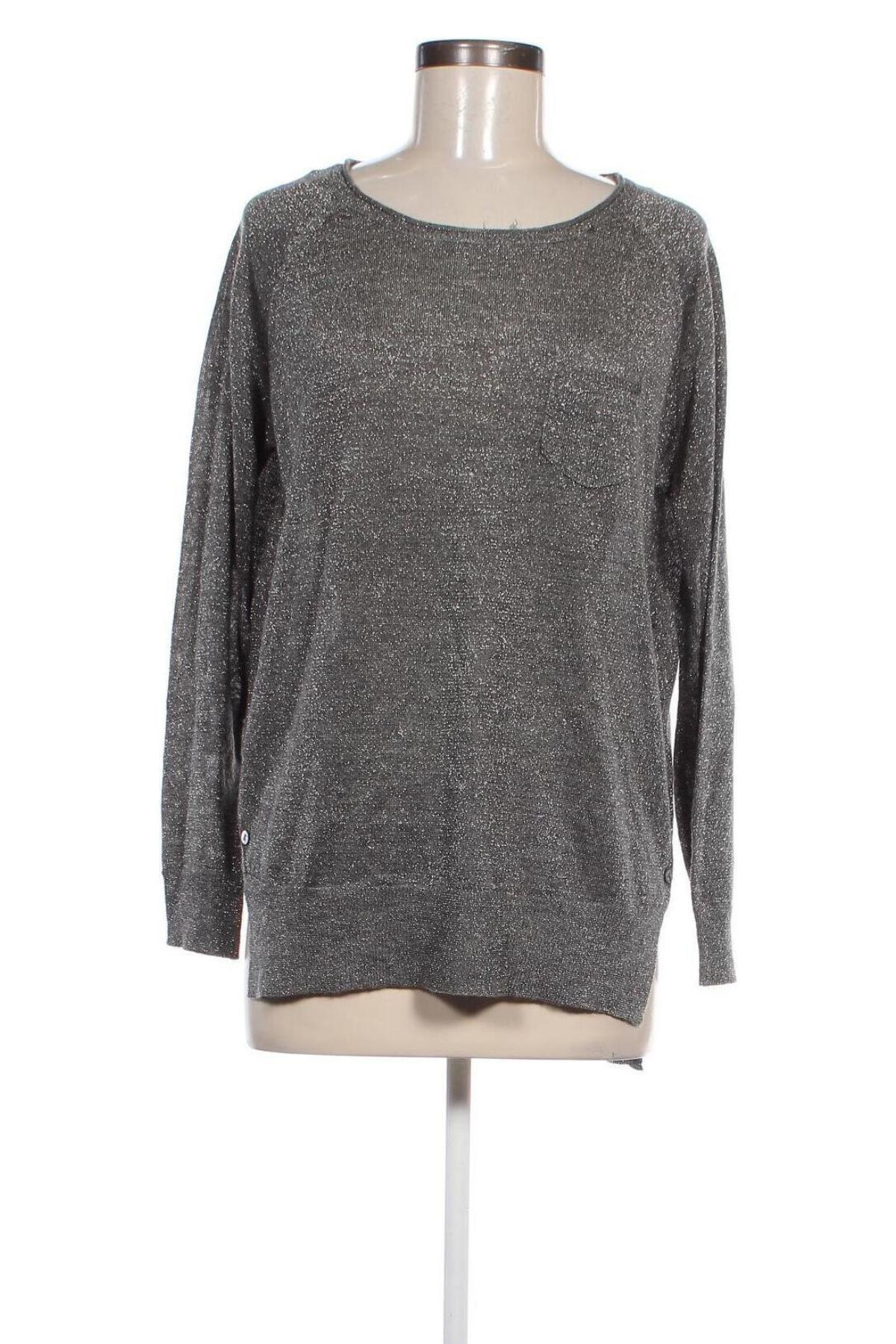 Damen Shirt Place Est. 1989, Größe M, Farbe Grau, Preis 6,99 €