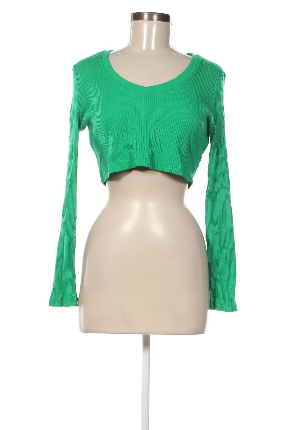 Bluză de femei SHEIN, Mărime XL, Culoare Verde, Preț 22,99 Lei