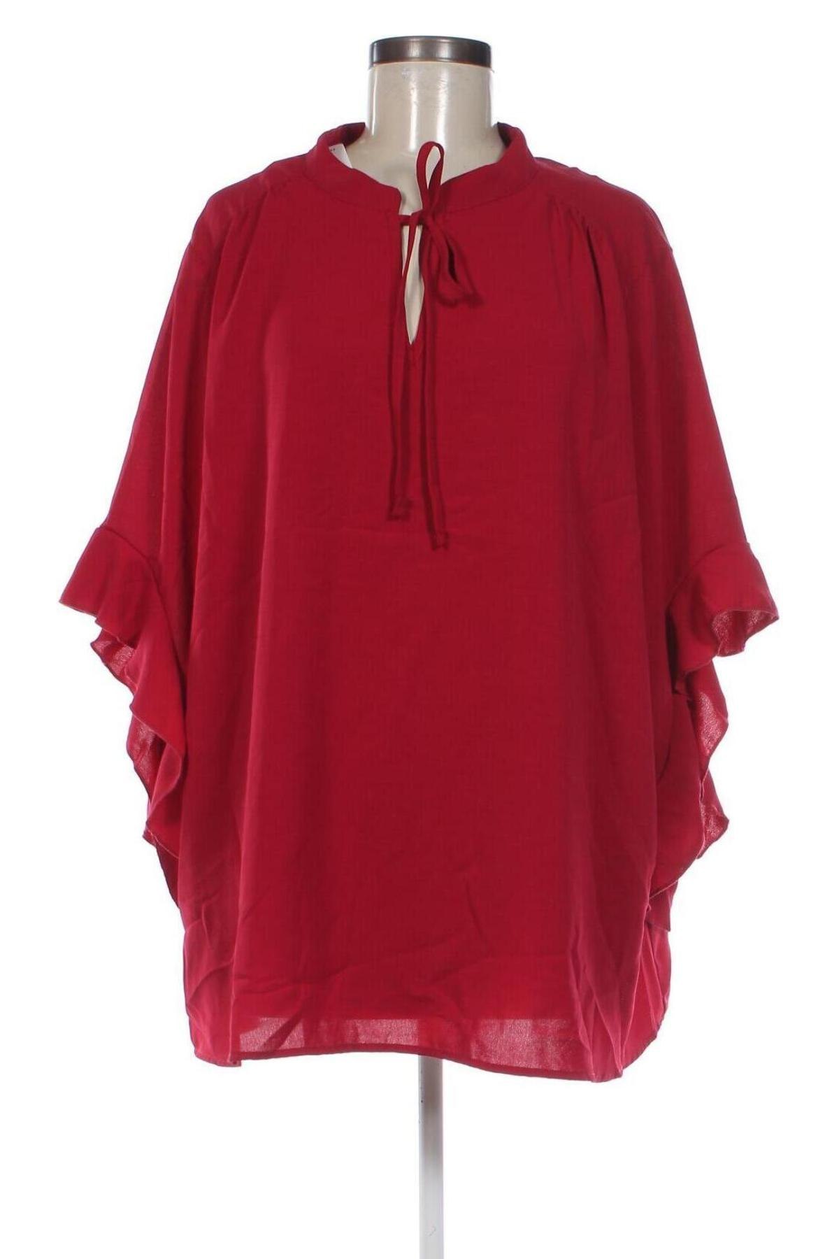 Damen Shirt SHEIN, Größe 4XL, Farbe Rot, Preis € 9,99