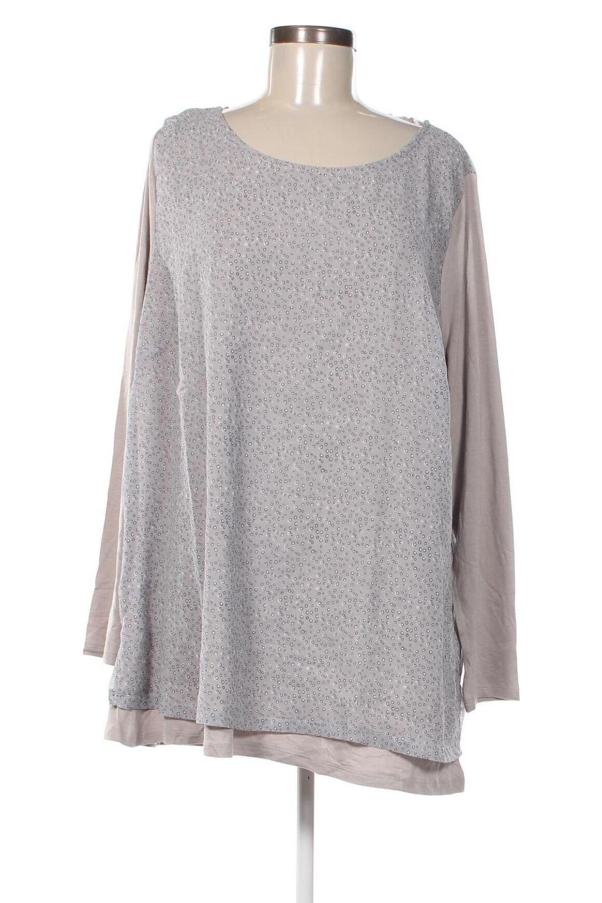 Damen Shirt Sheego, Größe XXL, Farbe Grau, Preis € 18,99