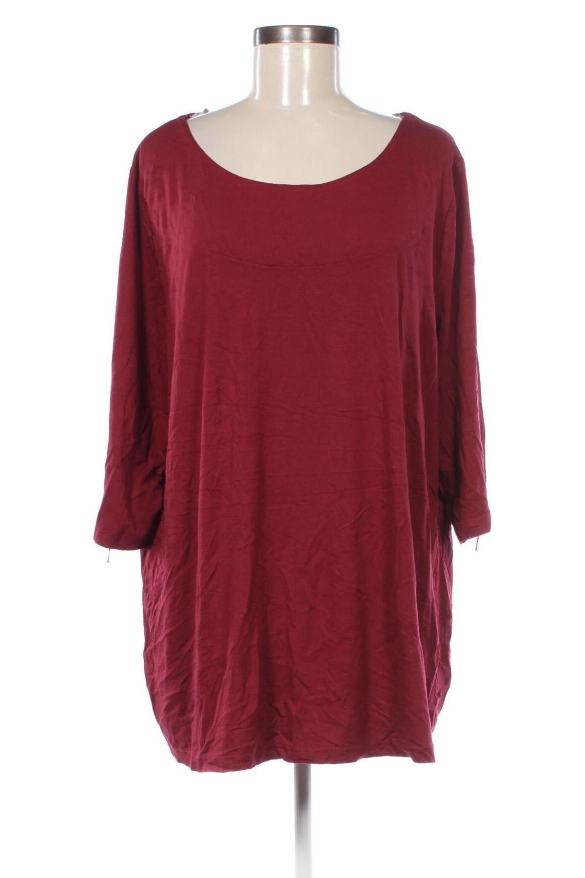 Damen Shirt Ulla Popken, Größe XXL, Farbe Rot, Preis € 9,99