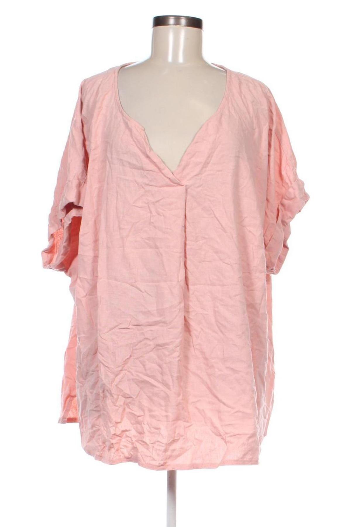 Damen Shirt Yessica, Größe 5XL, Farbe Rosa, Preis 9,99 €