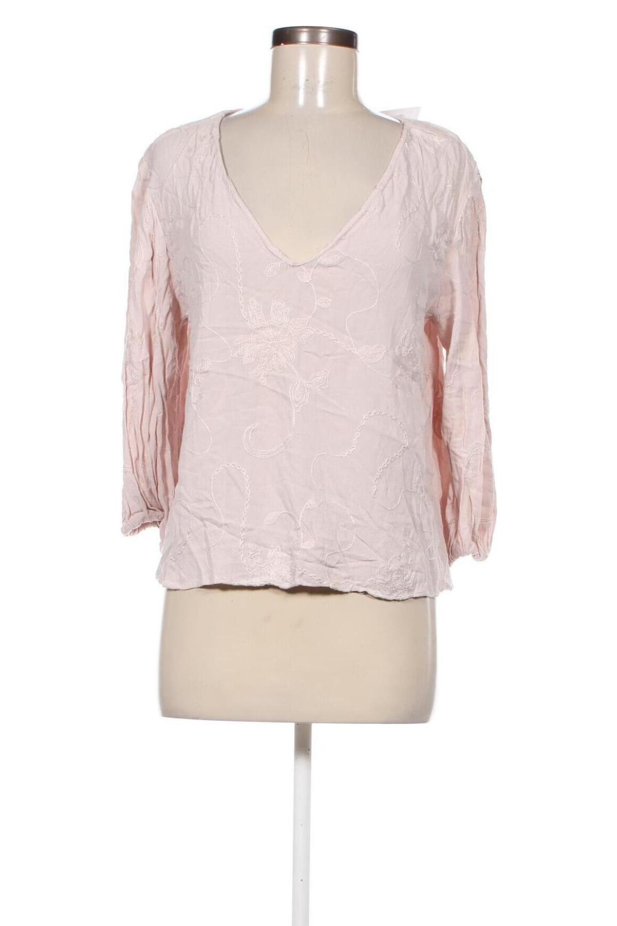 Damen Shirt Zara, Größe S, Farbe Aschrosa, Preis € 18,99