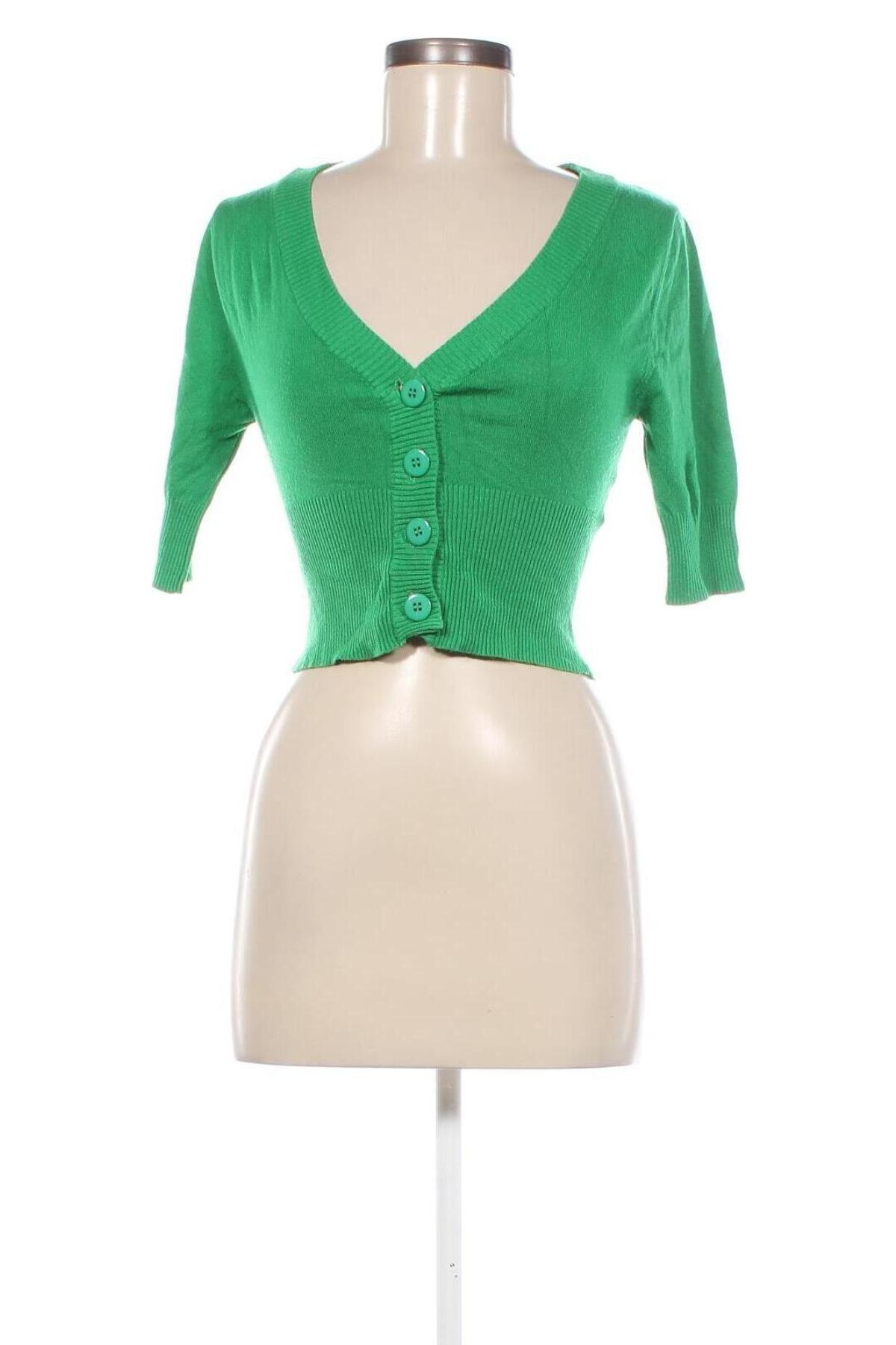 Cardigan de damă, Mărime S, Culoare Verde, Preț 33,99 Lei