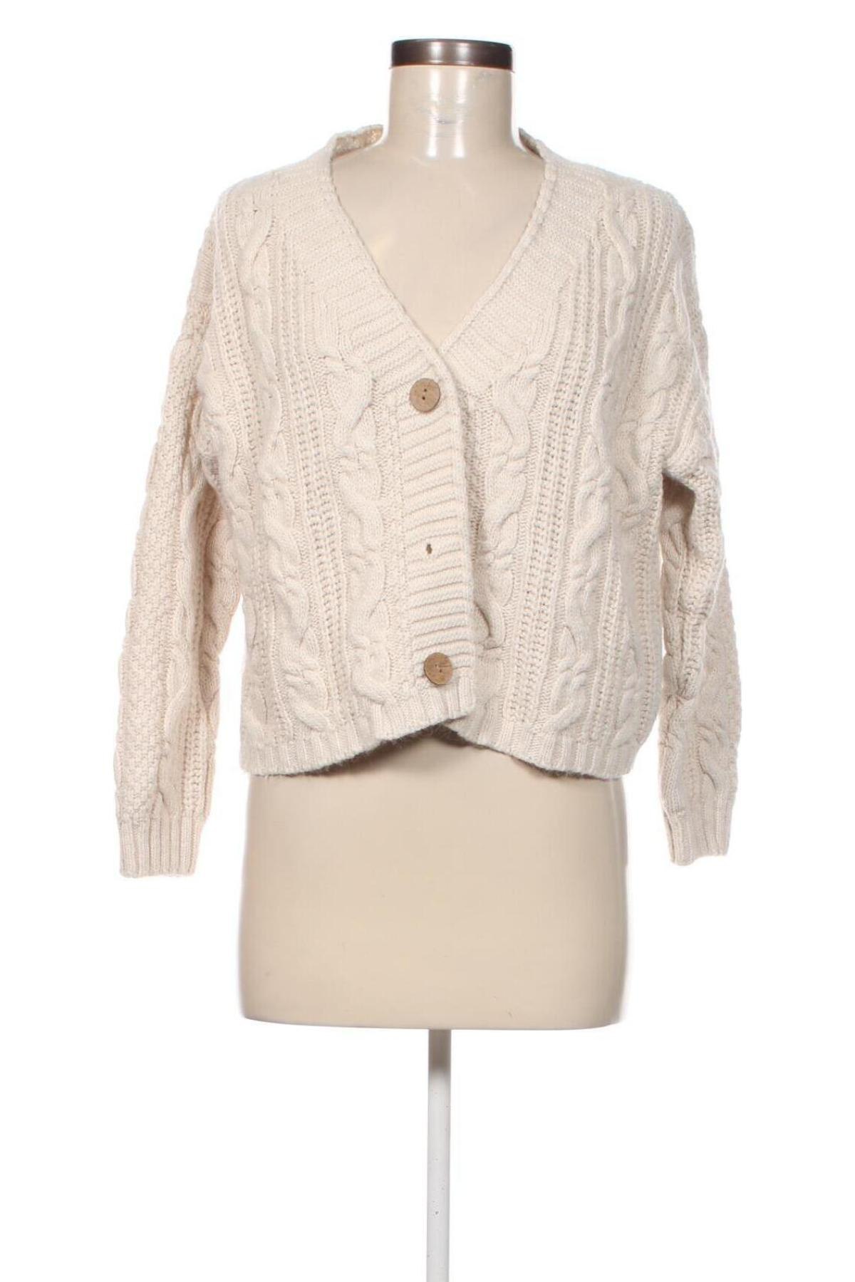 Damen Strickjacke, Größe S, Farbe Beige, Preis 20,49 €