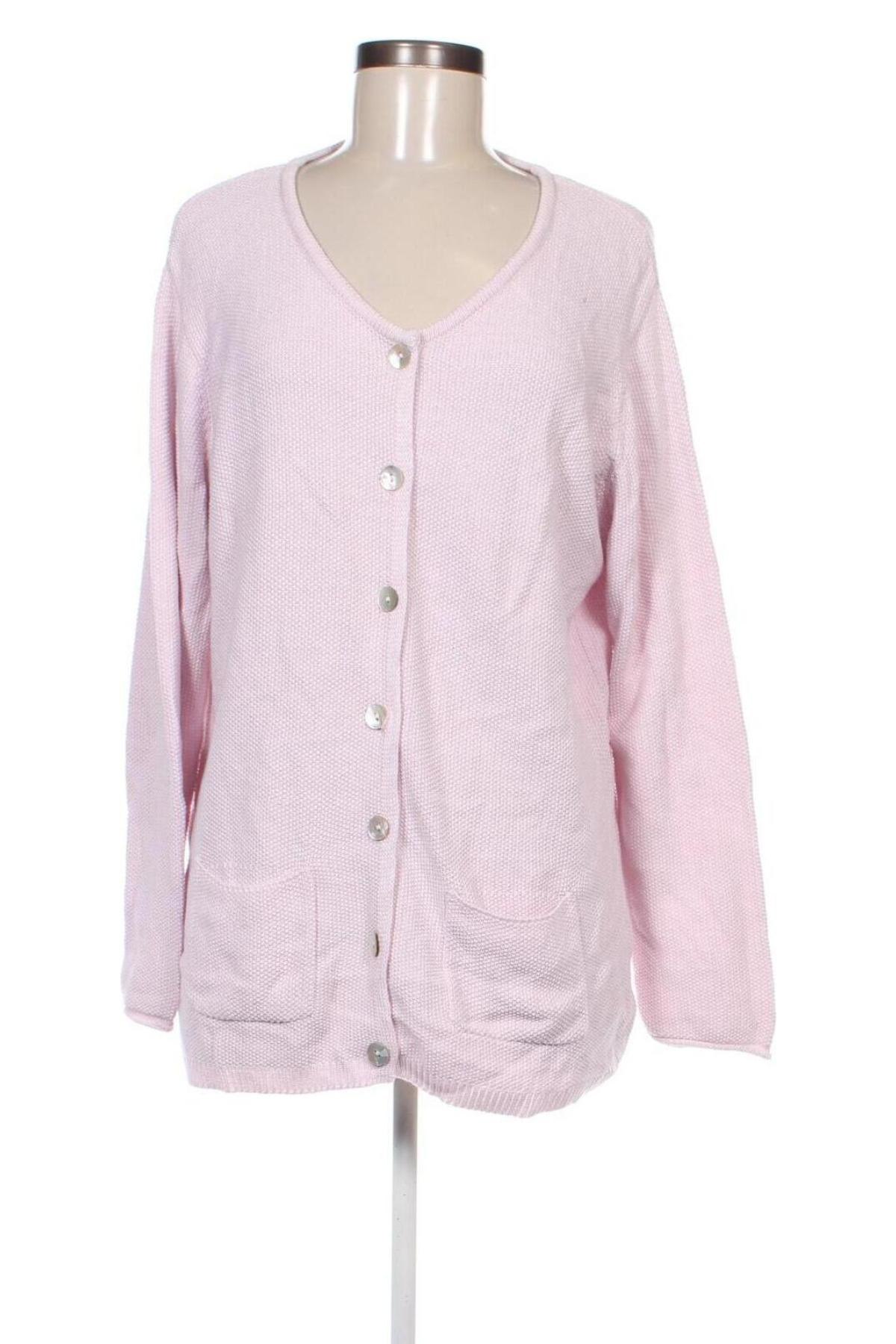 Damen Strickjacke, Größe L, Farbe Rosa, Preis € 7,49