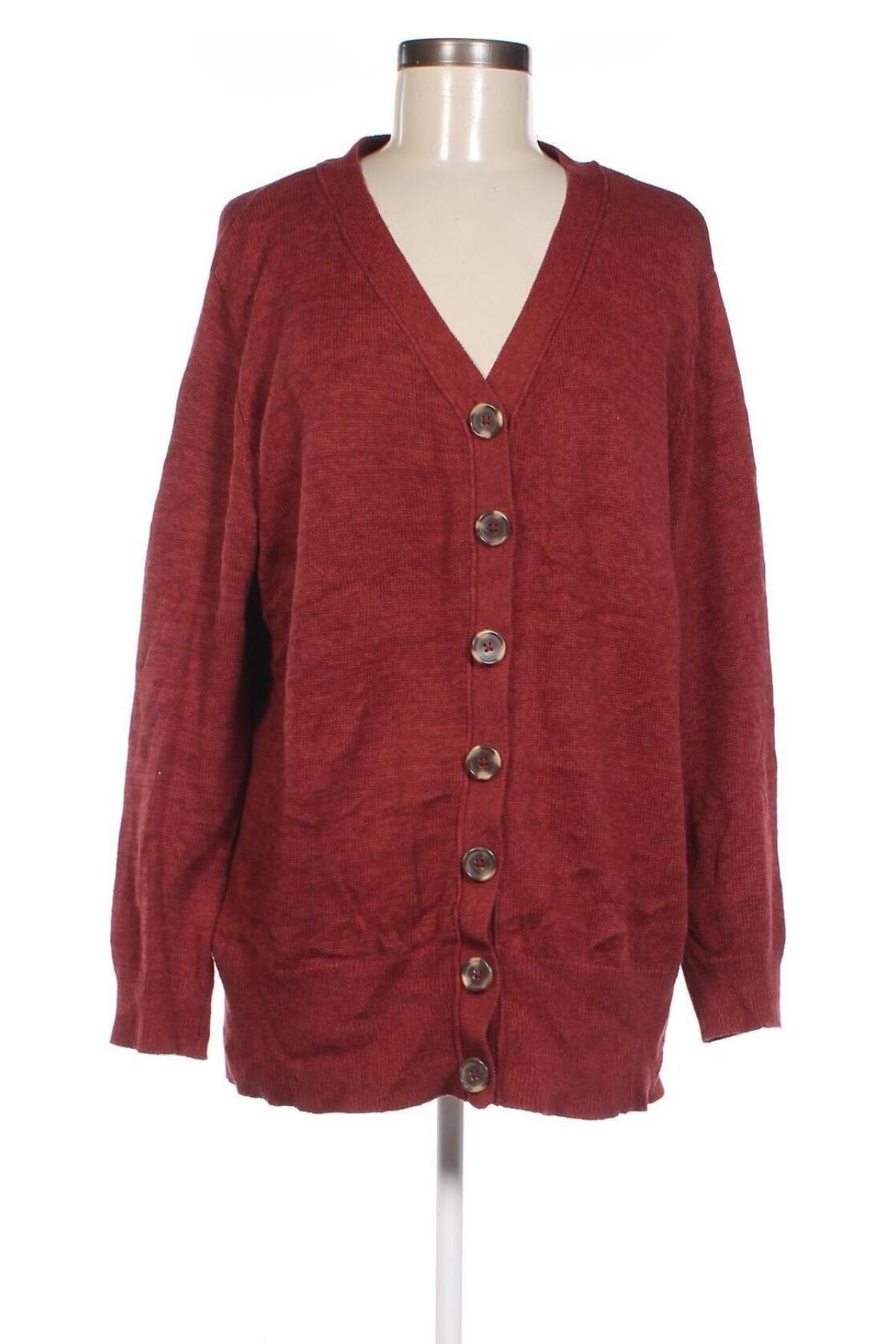 Damen Strickjacke, Größe XXL, Farbe Rot, Preis € 9,49