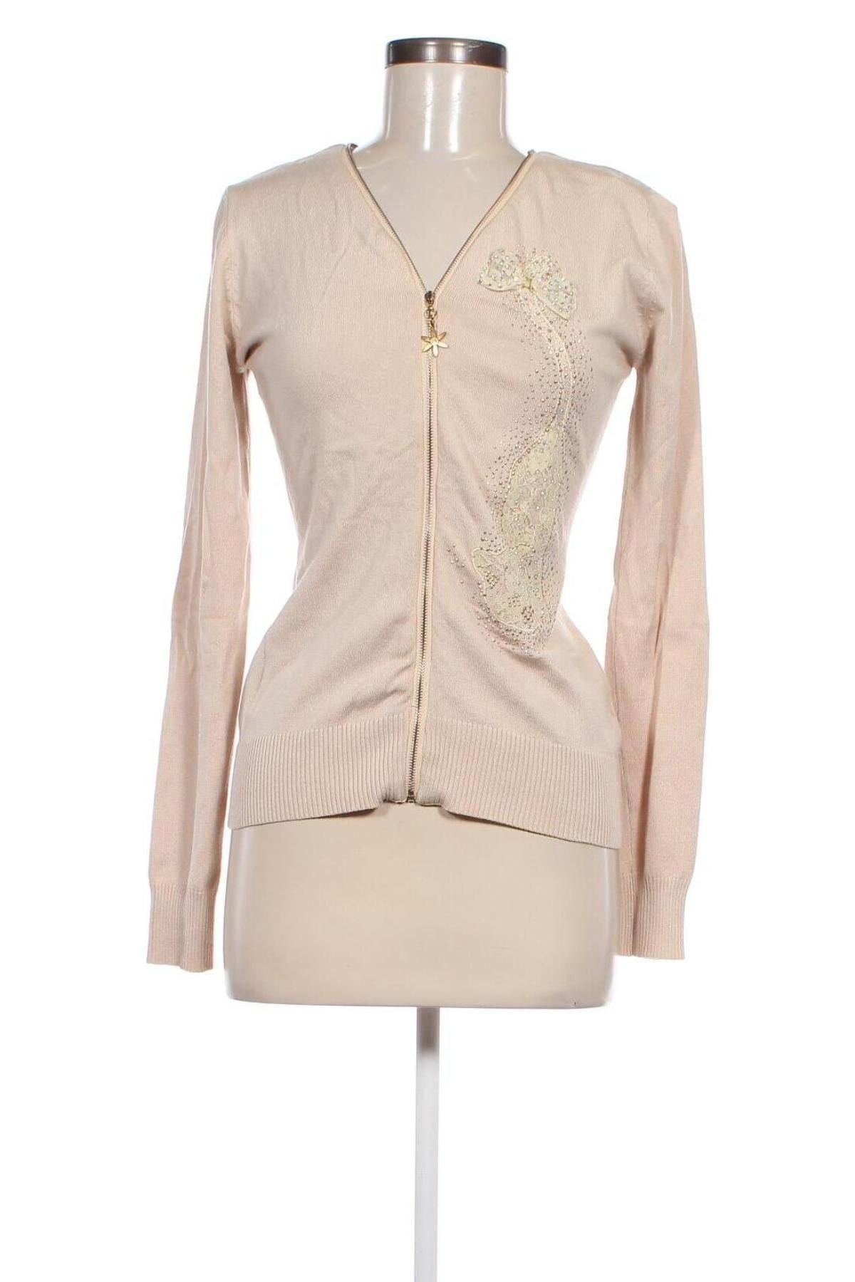 Damen Strickjacke, Größe M, Farbe Beige, Preis € 10,99