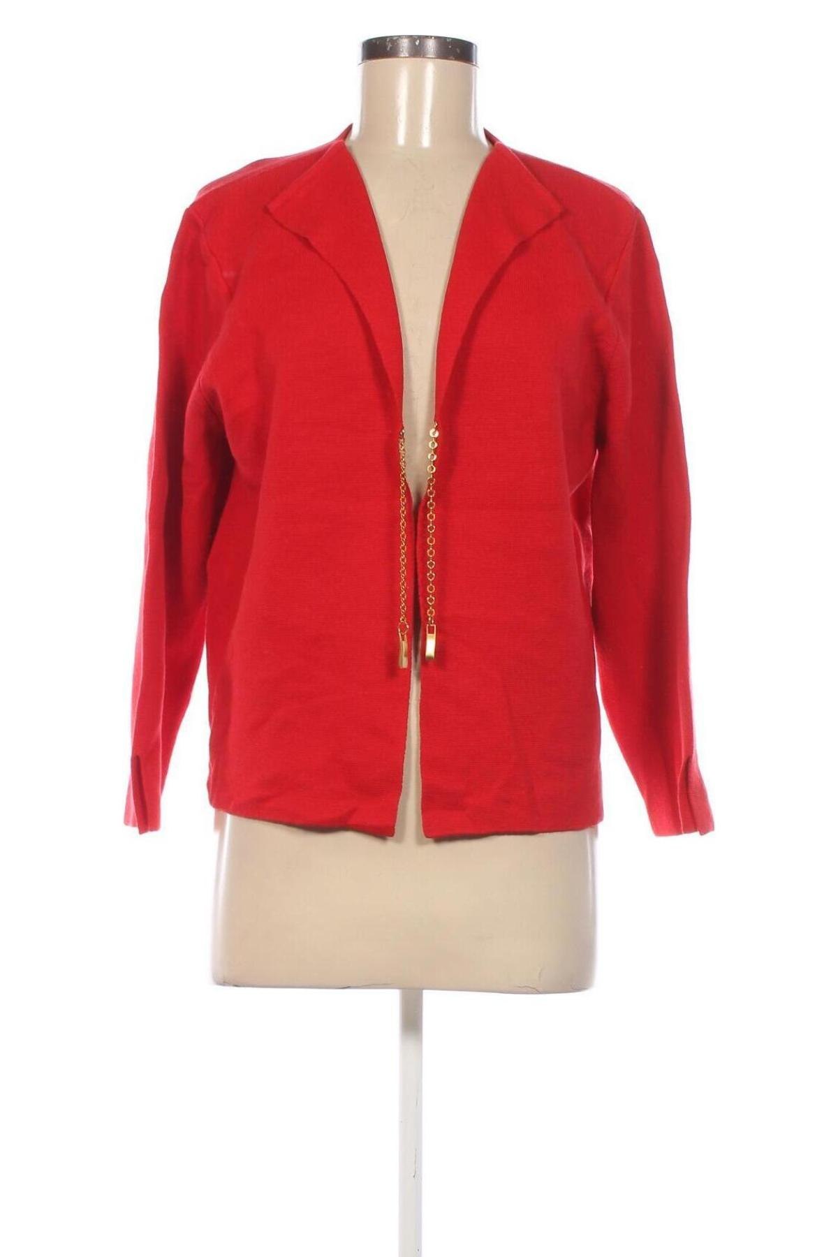 Damen Strickjacke, Größe L, Farbe Rot, Preis € 10,49