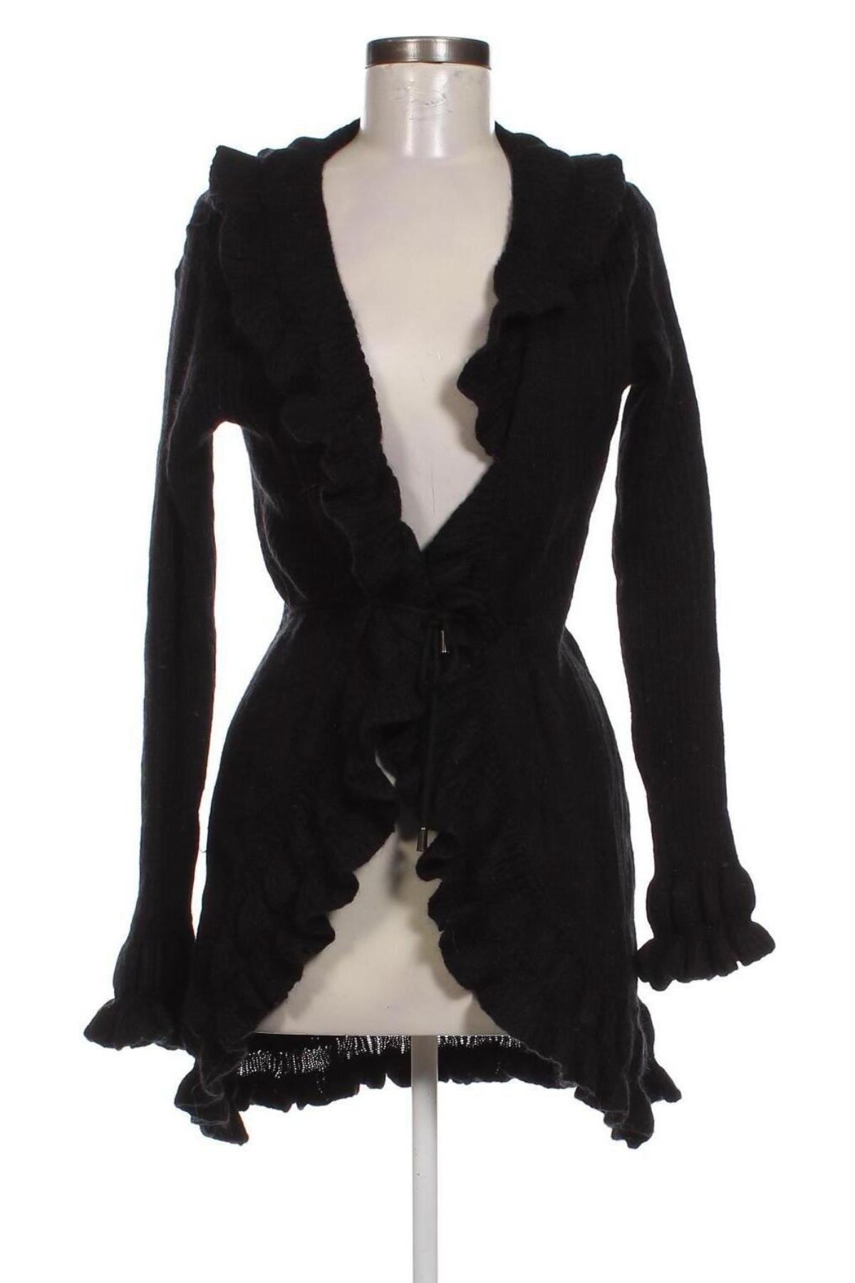 Cardigan de damă, Mărime M, Culoare Negru, Preț 73,98 Lei