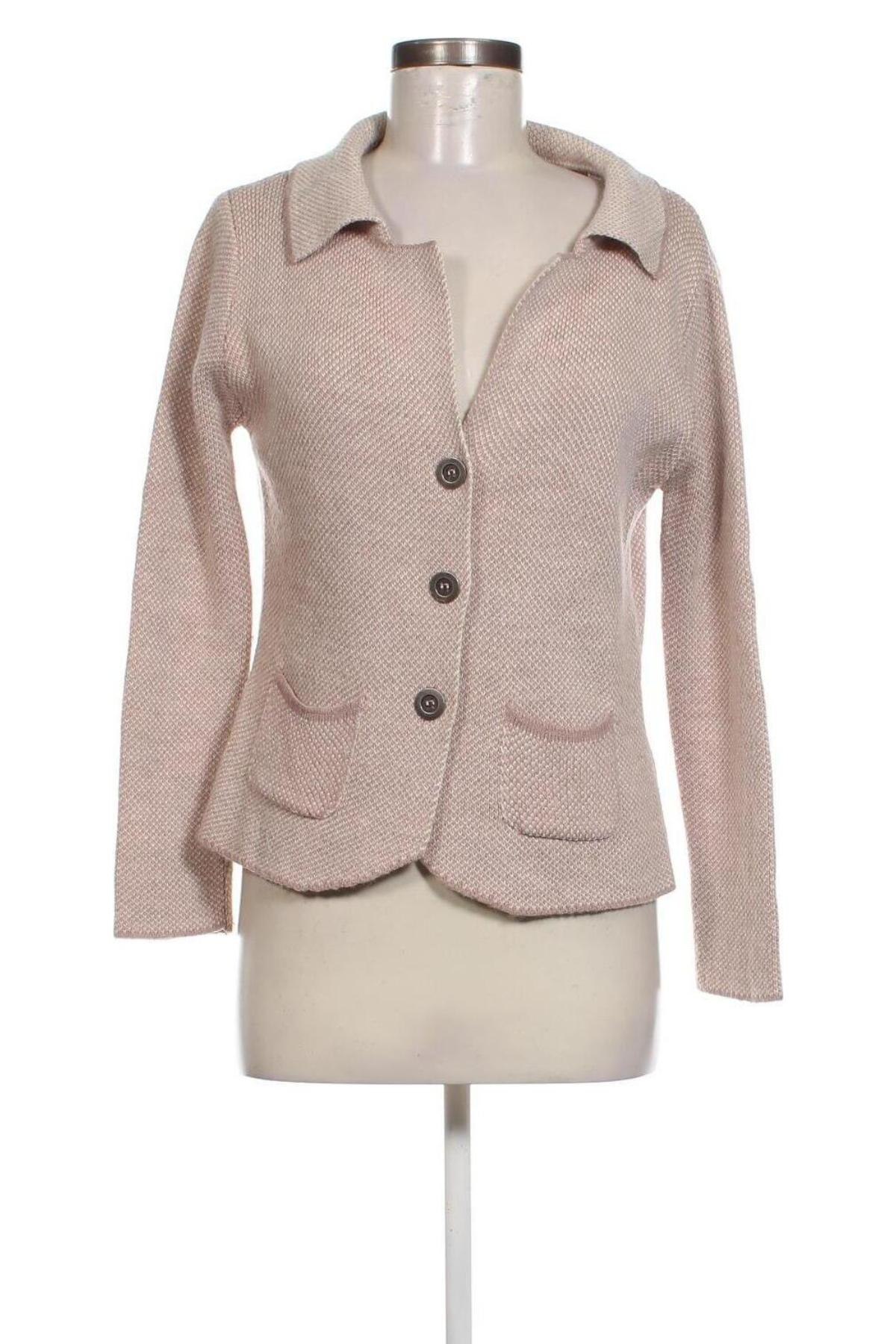 Damen Strickjacke, Größe S, Farbe Beige, Preis 8,49 €