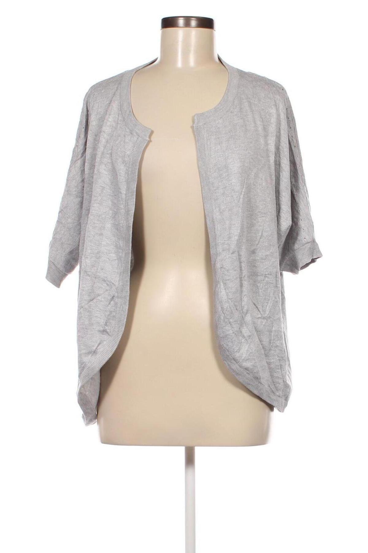 Damen Strickjacke, Größe XXL, Farbe Grau, Preis € 8,49