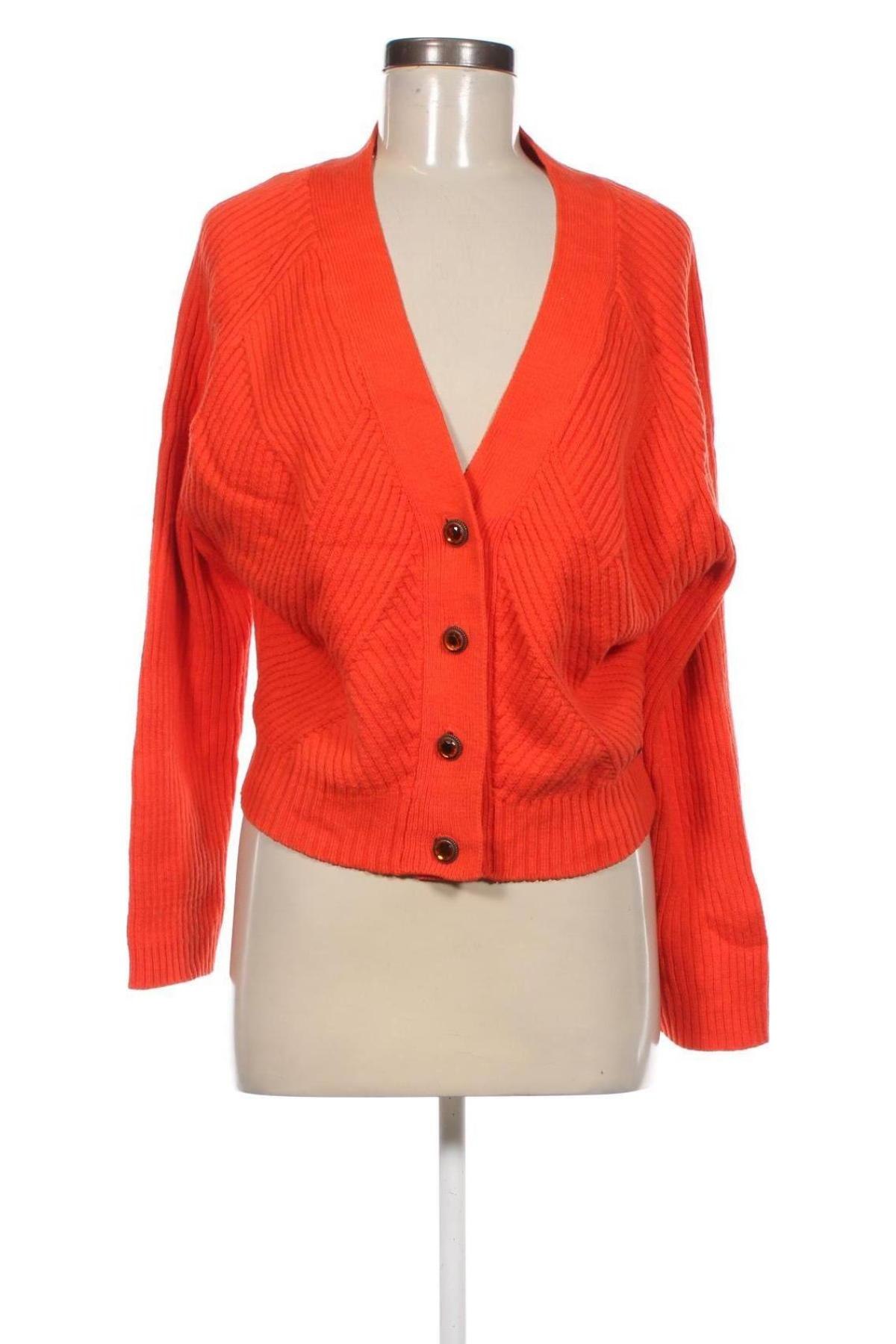 Damen Strickjacke BSB Jeans, Größe S, Farbe Orange, Preis € 14,99