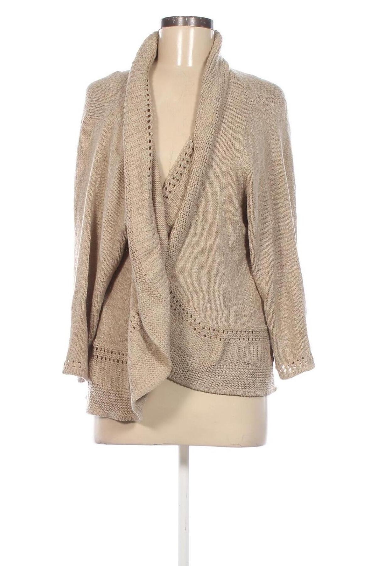 Damen Strickjacke Beme, Größe XL, Farbe Beige, Preis 19,99 €