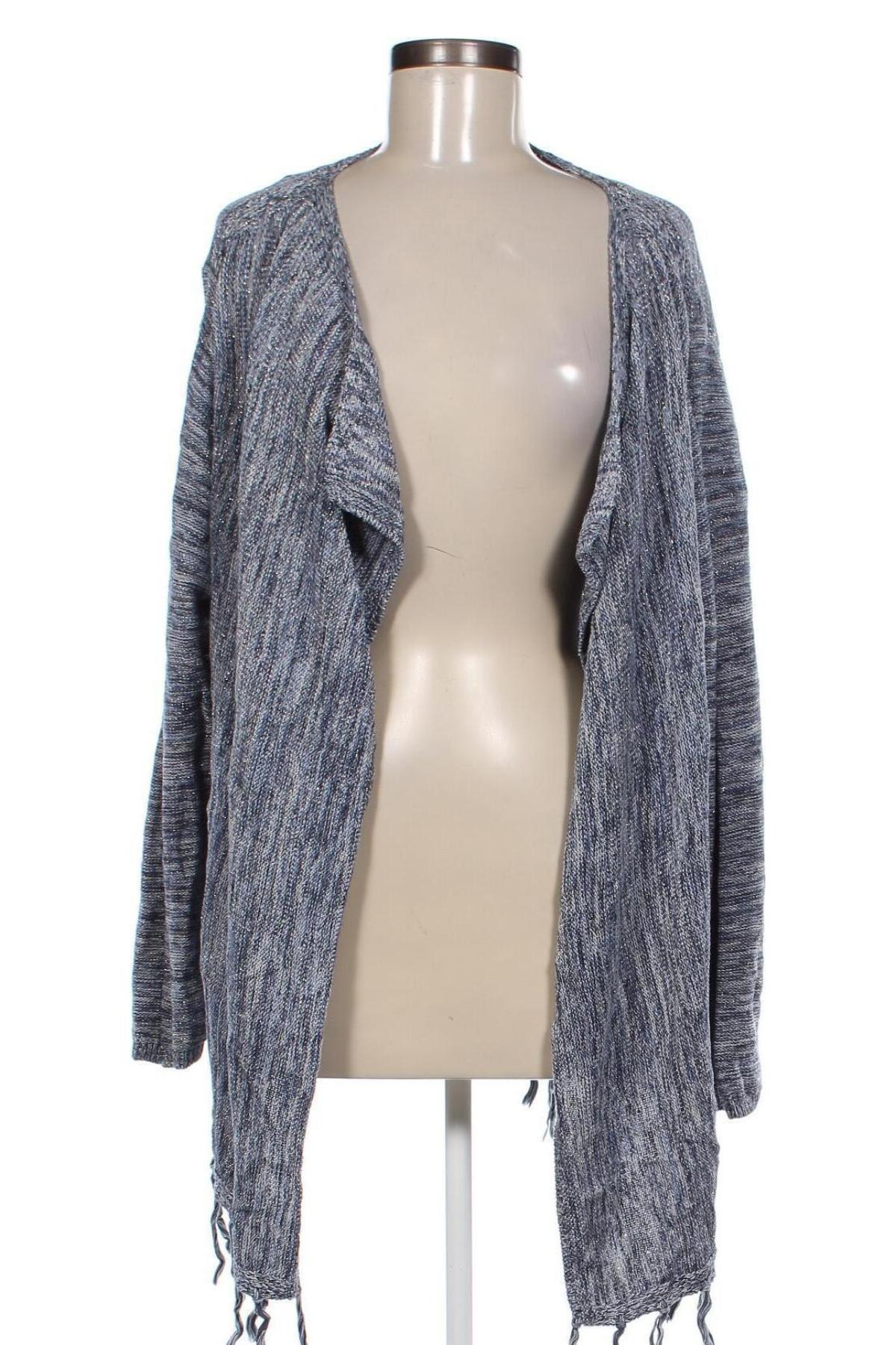 Cardigan de damă Canda, Mărime XL, Culoare Albastru, Preț 38,99 Lei