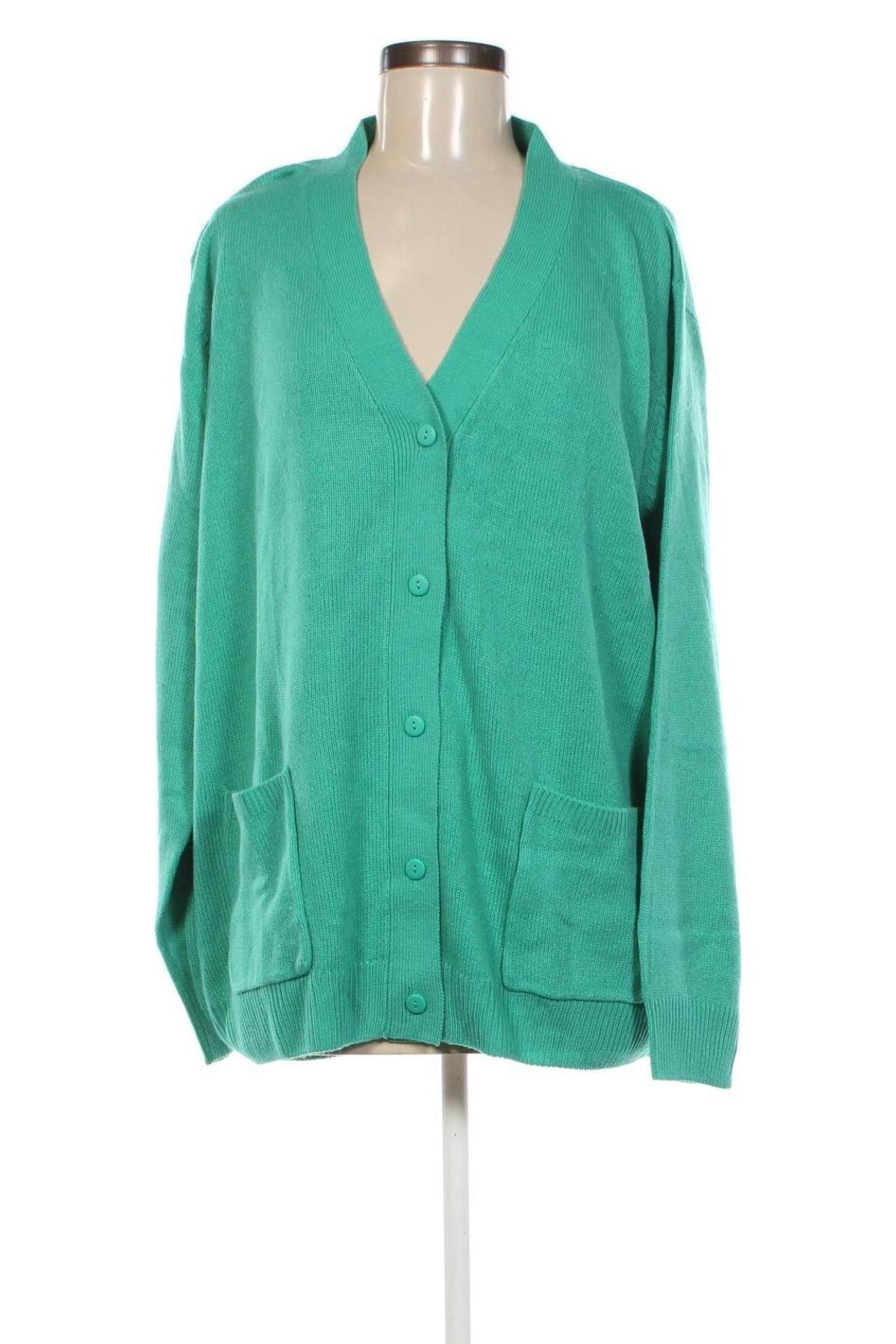 Cardigan de damă Damart, Mărime XXL, Culoare Verde, Preț 71,99 Lei