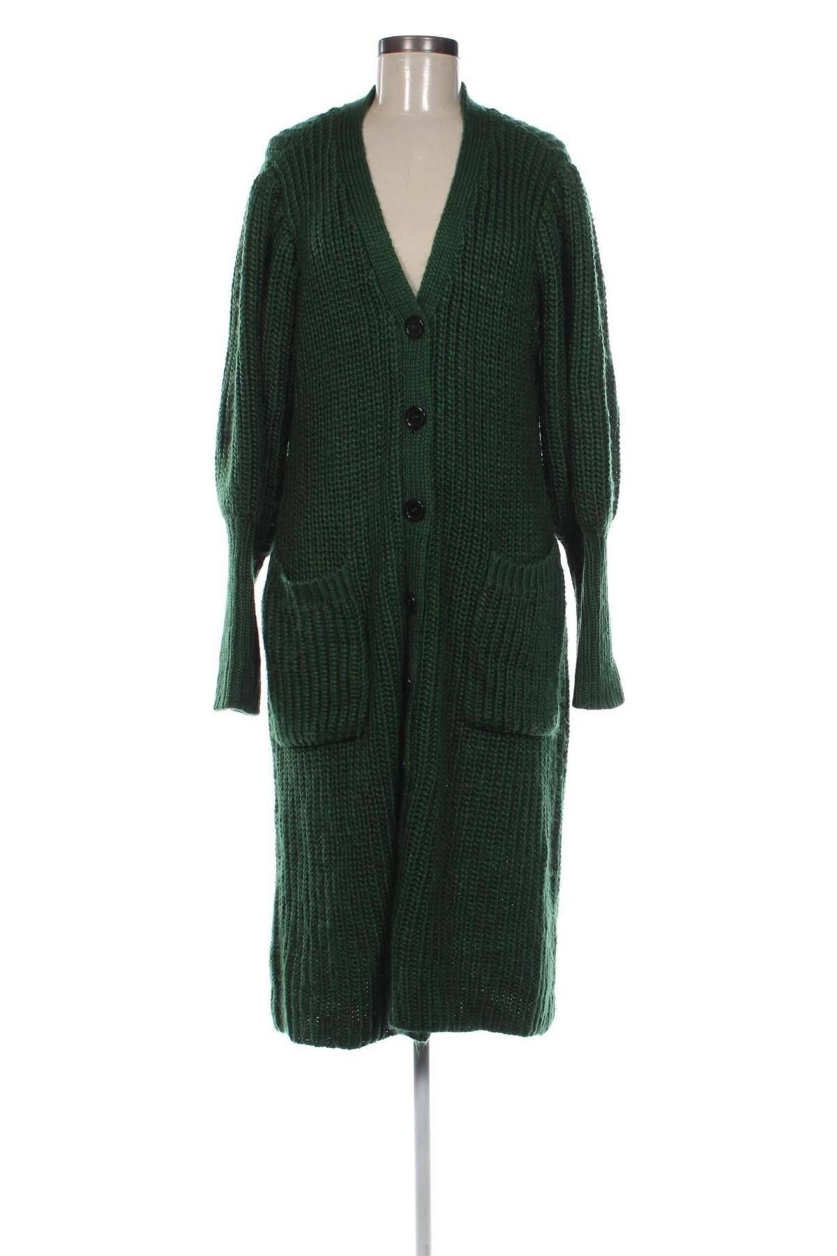 Cardigan de damă ELOQUII, Mărime XXL, Culoare Verde, Preț 67,99 Lei