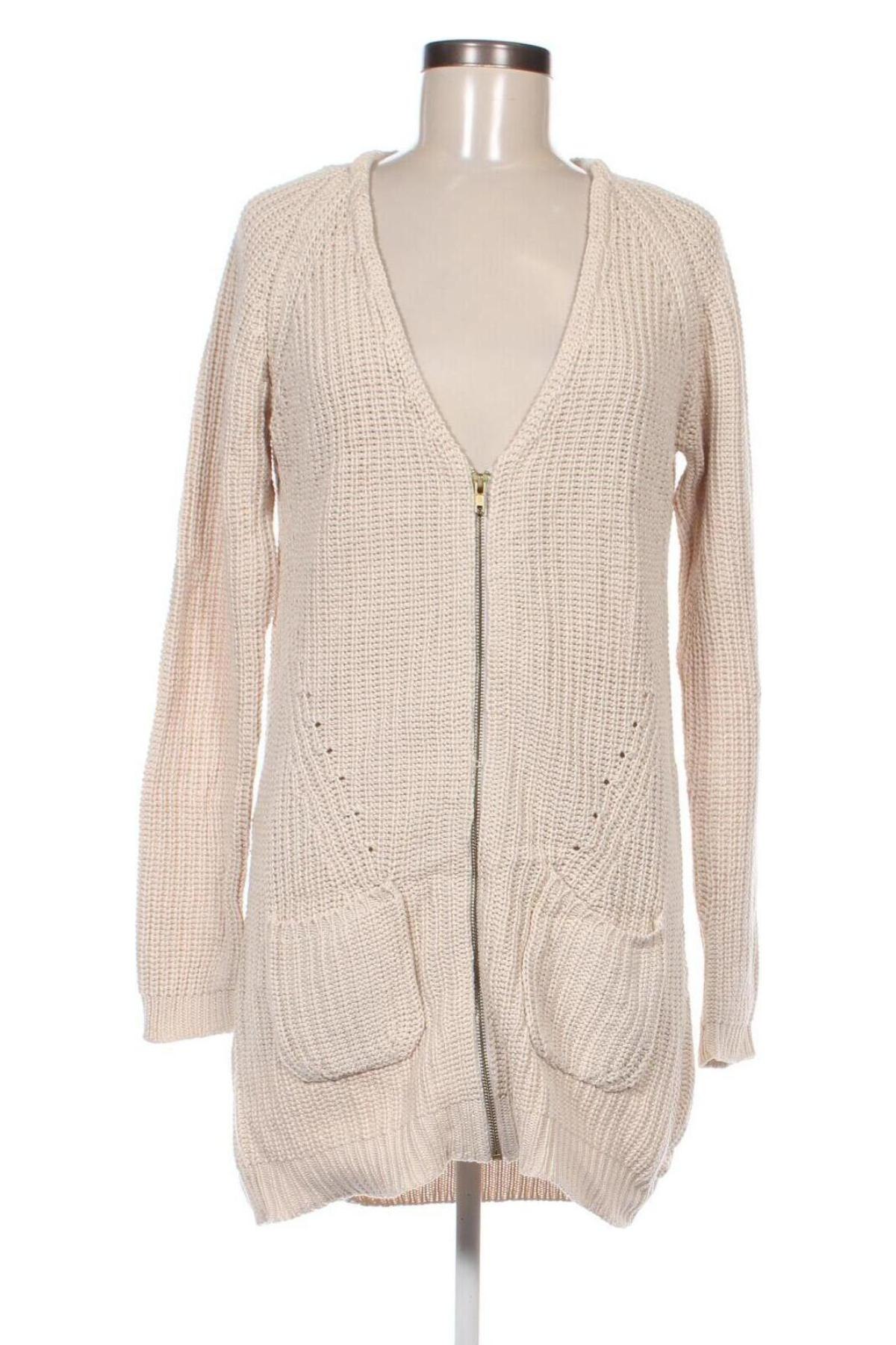 Damen Strickjacke Esmara, Größe M, Farbe Beige, Preis € 5,49