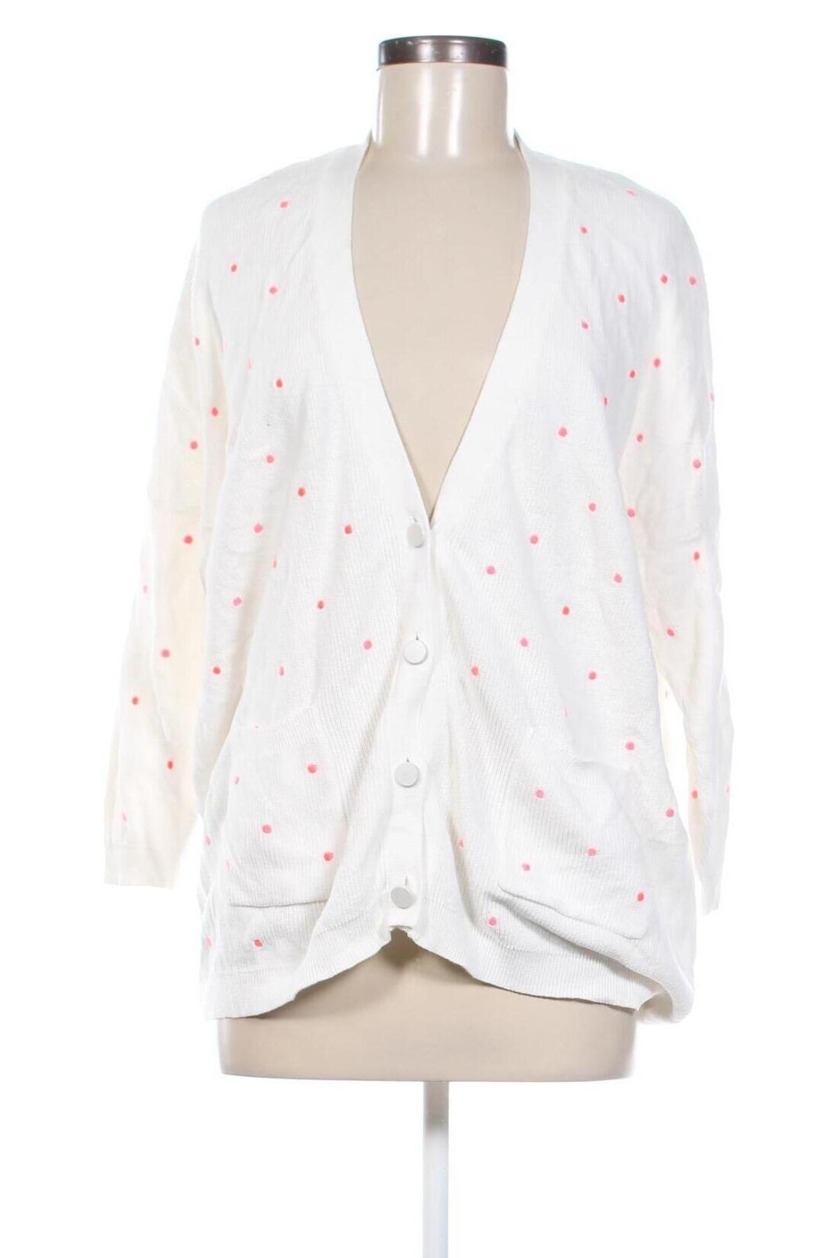 Cardigan de damă FRNCH, Mărime M, Culoare Alb, Preț 67,99 Lei