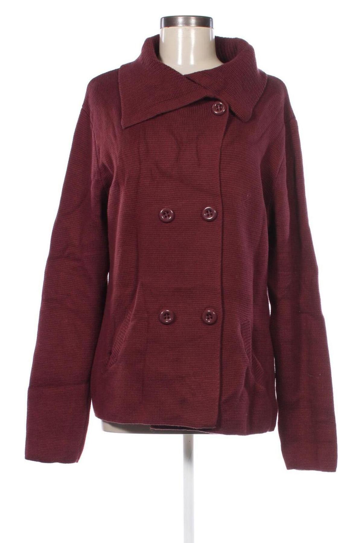 Damen Strickjacke Flame, Größe XXL, Farbe Rot, Preis € 14,99