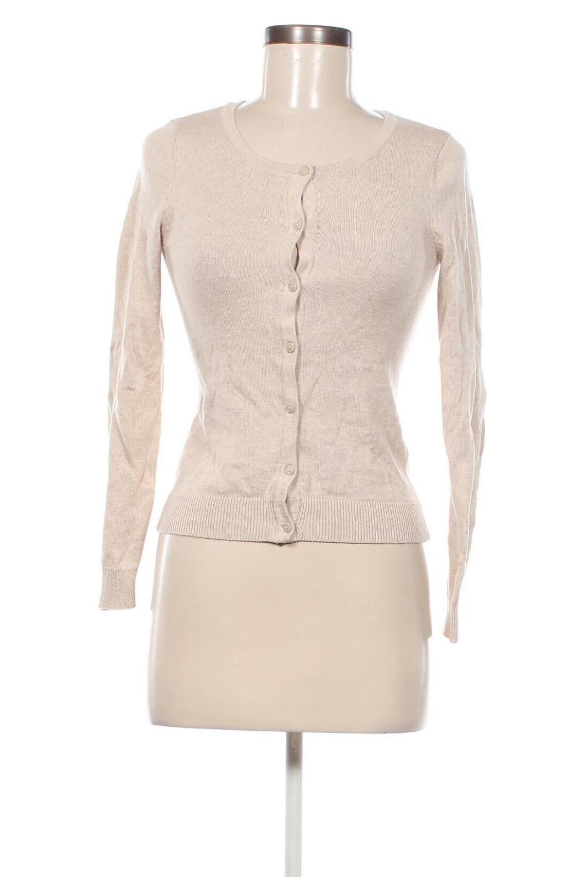 Damen Strickjacke H&M, Größe XS, Farbe Beige, Preis € 6,99