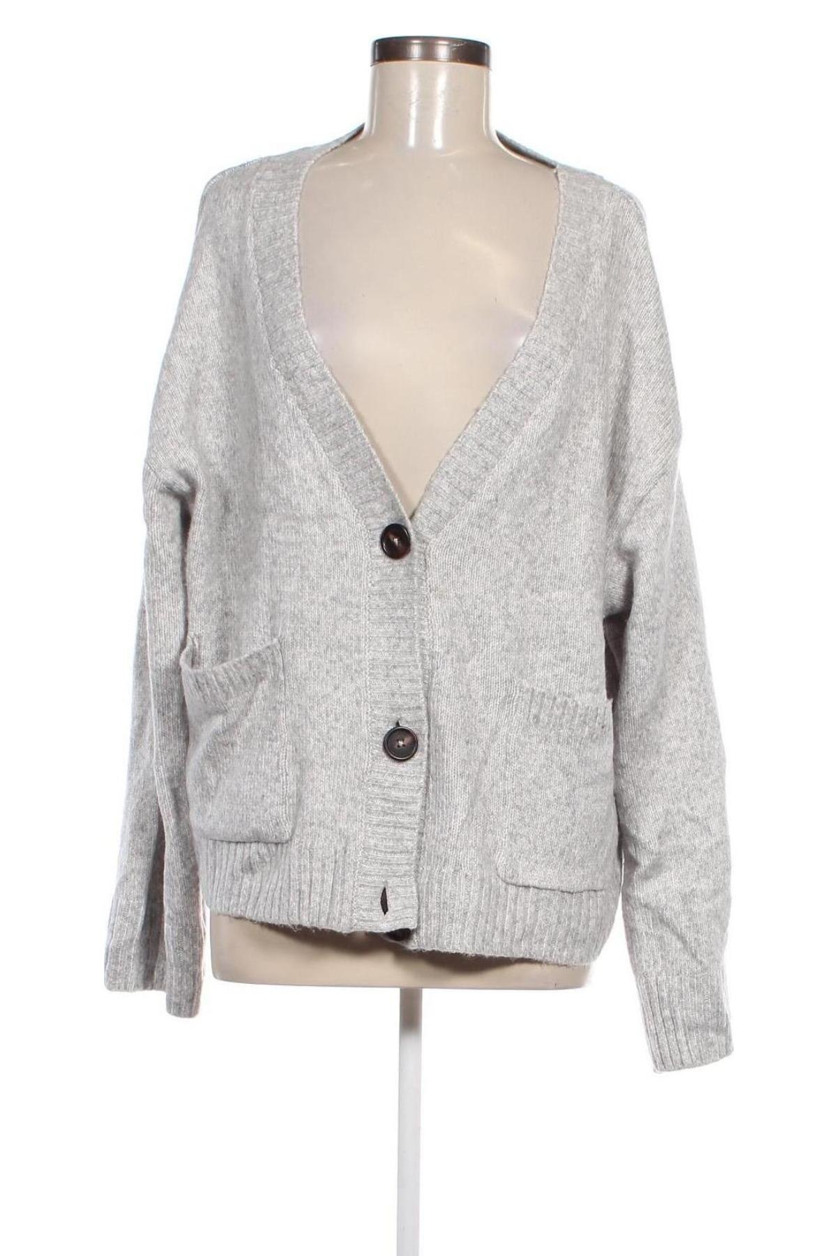 Cardigan de damă H&M, Mărime M, Culoare Gri, Preț 25,99 Lei